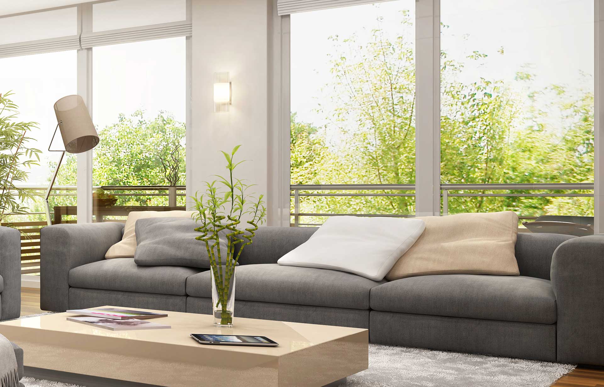 Modern Home with Generac Generator